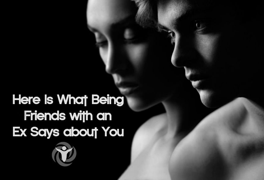 being friends with an ex